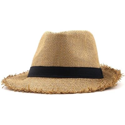 Chapeau De Paille Effiloché - Style estival tendance pour un look décontracté