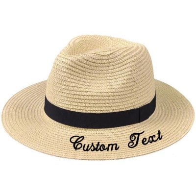 Chapeau de paille homme personnalisé : style unique et qualité supérieure